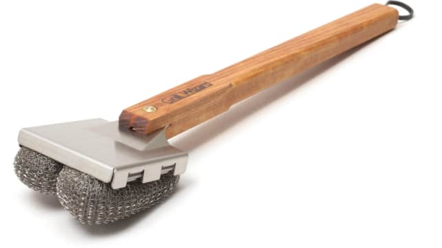 Grill wizard grill brush top